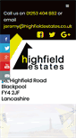 Mobile Screenshot of highfieldestates.co.uk